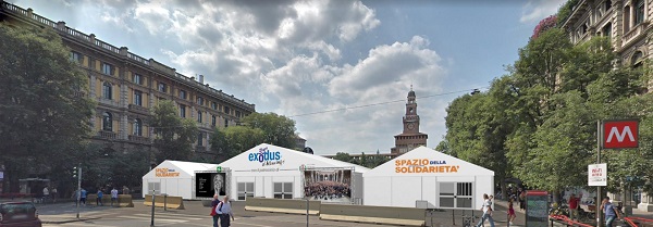 SPAZIO EXODUS IN CASTELLO SFORSESCO