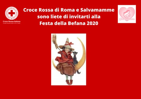 Befana - Croce Rossa di Roma e Salvamamme