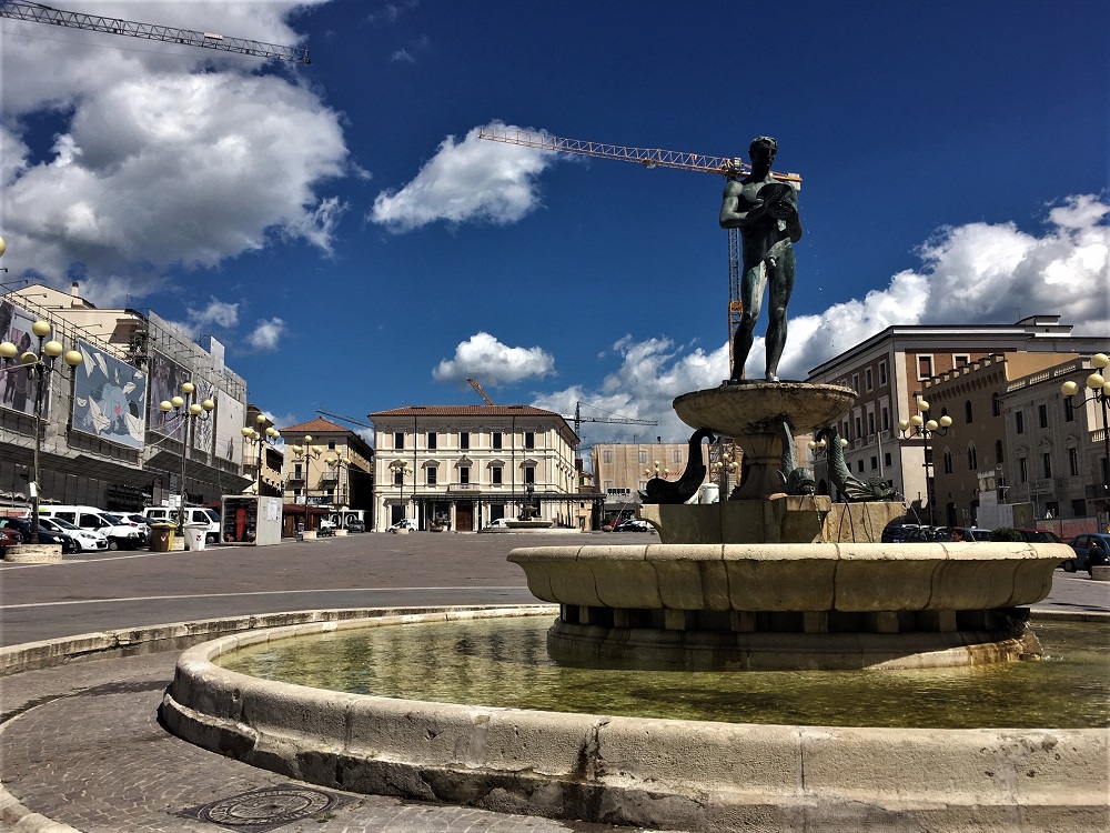 LAquila Piazza Duomo