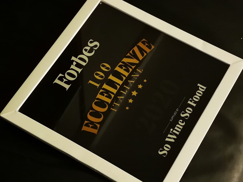 Forbes Targa Carpano 100 Eccellenze