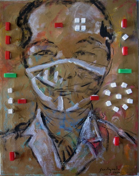 Francesco Guadagnuolo - ritratto del Dottore Li Wenliang