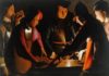 GEORGES DE LA TOUR - I giocatori di dadi - The Preston Hall Museum