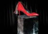 MILANO FASHION WEEK. LANA VOLKOV IN SPAZIO TORTONA SOPHIA ROSSO PATENT