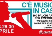 Cantanti e musicisti di tutta Italia in concerto per EMERGENCY 2