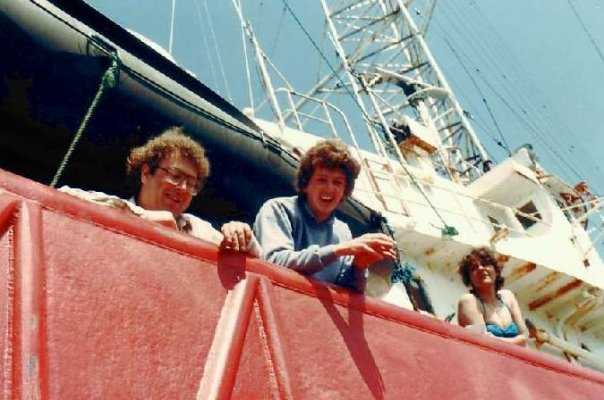 Nel Centro Grant Benson su Radio Caroline