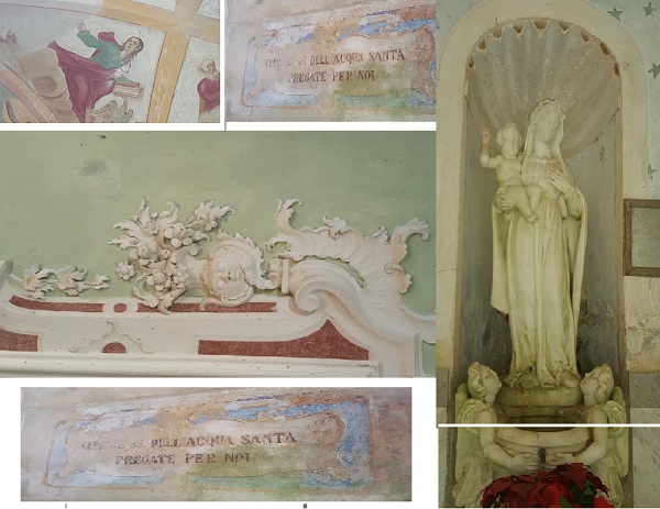 Particolari del santuario