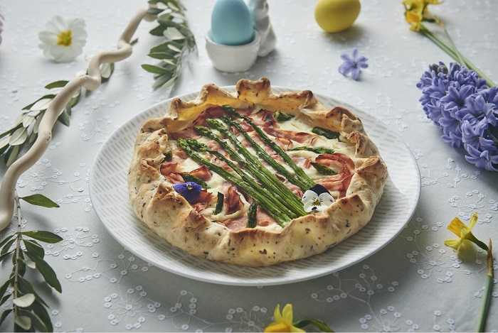 QUICHE DI ASPARAGI E MORTADELLA