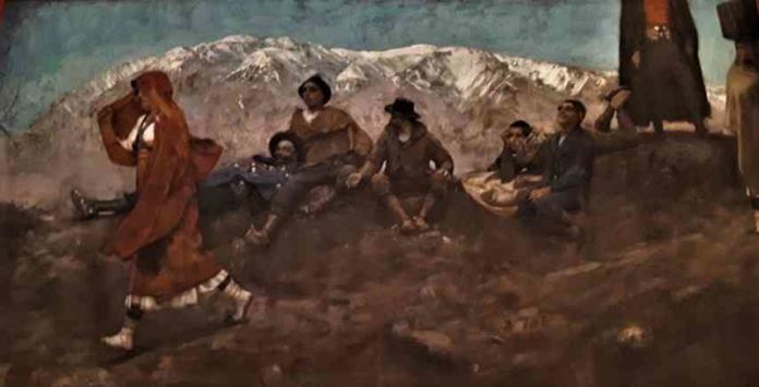 Il dipinto di Francesco Paolo Michetti La Figlia di Iorio