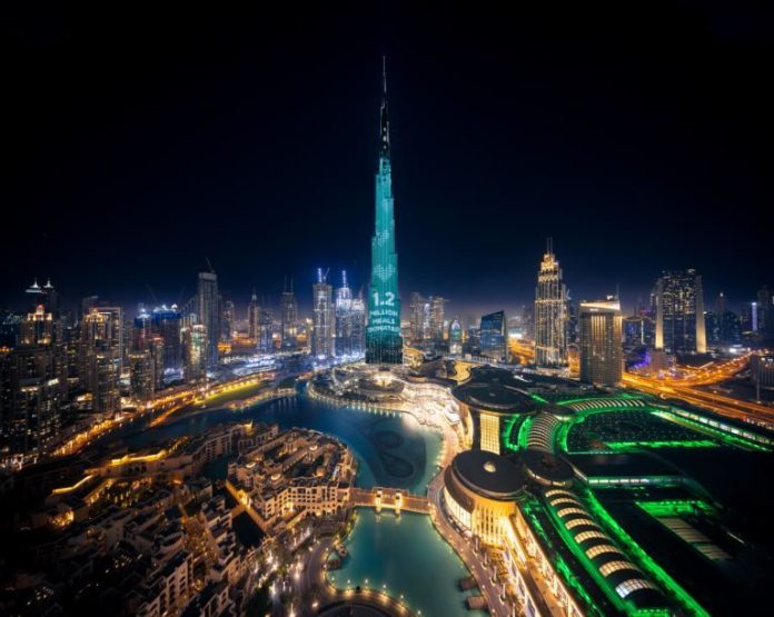 Burj Khalifa Illuminazione 2 Low Burj Khalifa illuminazione 2 low