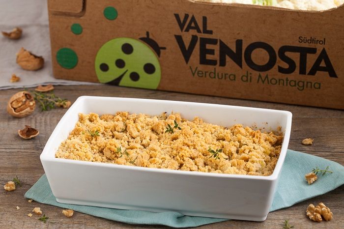 Crumble di cavolfiore Val Venosta