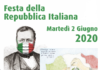Festa della repubblica Italiana 2 giugno 2020