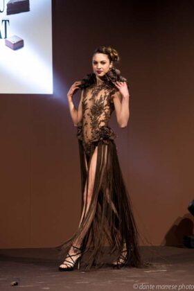 Abito Di Jean Paul Benielli In Collaborazione Con Il Ma&icirc;tre Chocolatier Damien Piscioneri