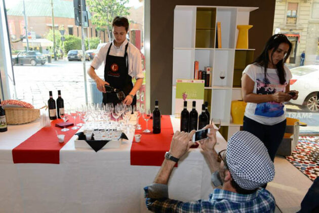 Brera Expo Wine Tour 2014 39 Calligaris Flagship Store C
