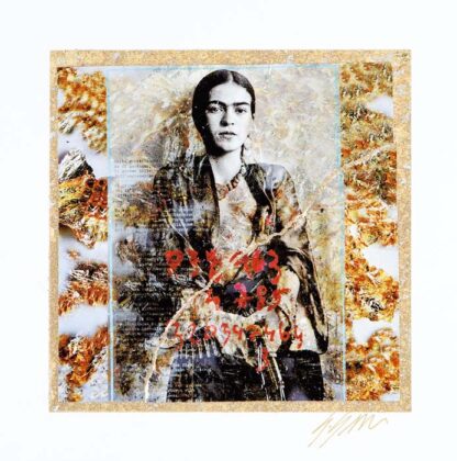 Grittini Giuliano Frida Tecnica Mista Su Carta 22x22cm ( Mg 0252) 2019 300dpi