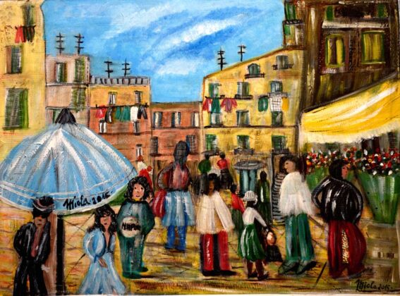 Opere Milly Miola 2017 Napoli Quartieri Spagnoli