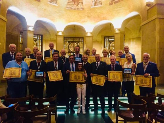 Guerrieri Dell'edizione 2018 E La Piccola Martina