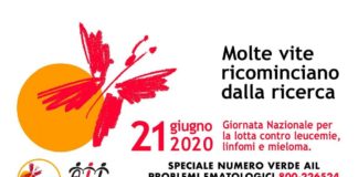 21 GIUGNO 2020 - giornata mondiale contro leucemie