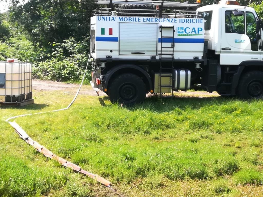 CAP cisterna mobile unita emergenza