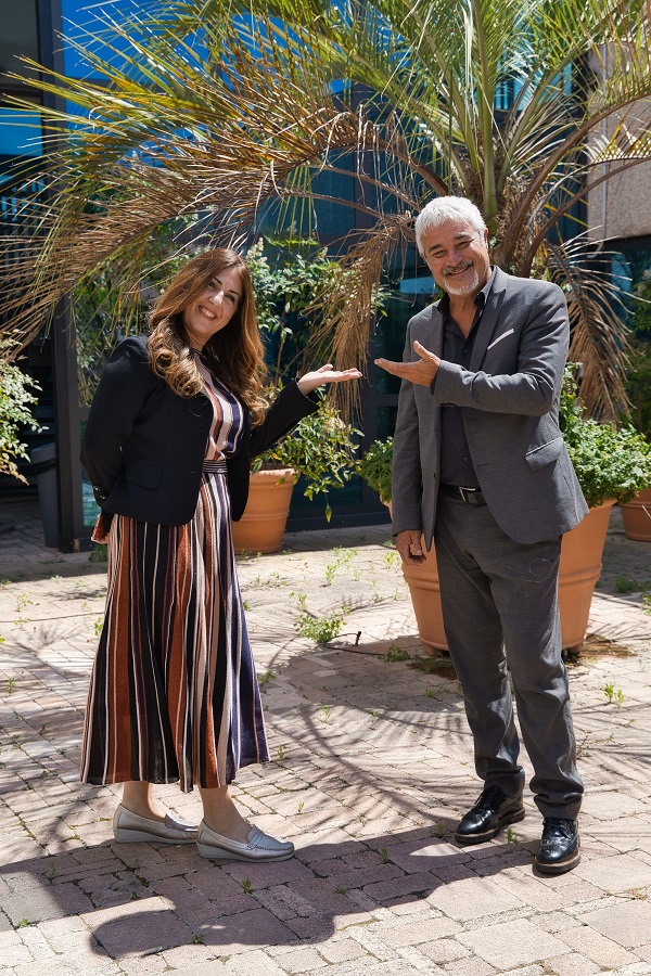 Paola Tassone e Pino Insegno