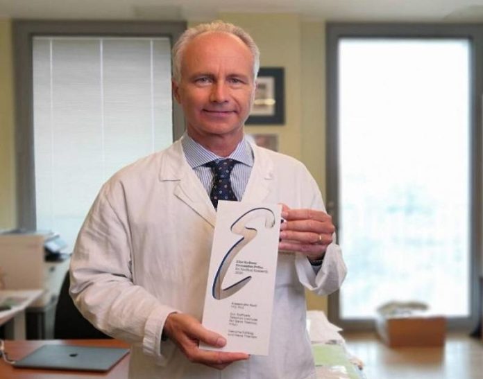 Premio Else Kroner Fresenius per la ricerca biomedica al prof Alessandro Aiuti