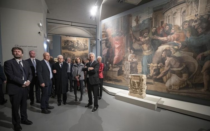 Raffello scuderie del quirinale Dario Franceschini Minisro Beni Culturali