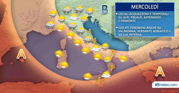 Italia Meteo 13 Lug20