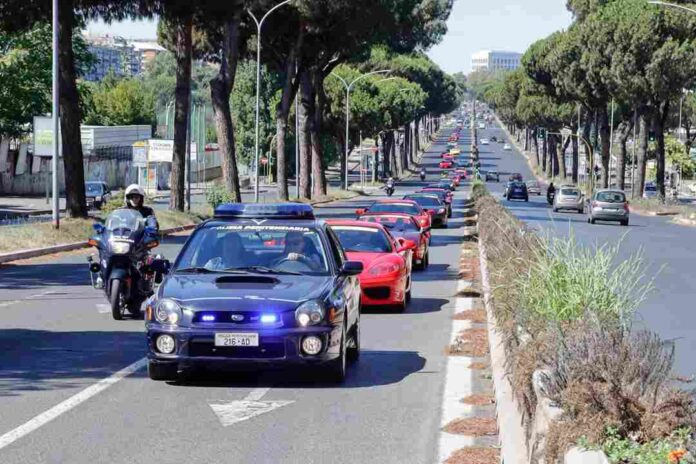 Raduno Di Ferrari A Roma 3