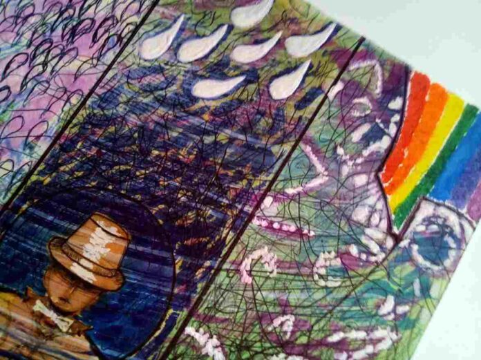 La Nobile Mascherina Con I Colori Della Speranza Di Carlo Iacomucci Fare Arte In Tempo Del Coronavirus