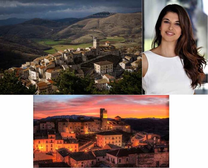 Castel Del Monte - L' Aquila - a destra Benedetta Rinaldi Castel Del Monte L Aquila Benedetta Rinaldi