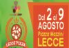 Lecce. Pizza Village 2020 Lecce Pizza