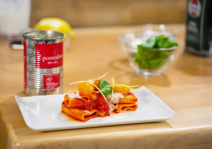 Rigatoni Alle Tre Consistenze Rigatoni Alle Tre Consistenze
