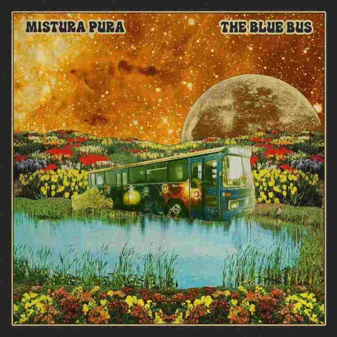 The Blue Bus Cover By Mariano Peccinetti 