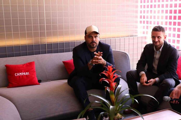 Marco D'Amore e Luca Nemolato ospiti di Campari al Festival di Venezia 2020ival Di Venezia 2020