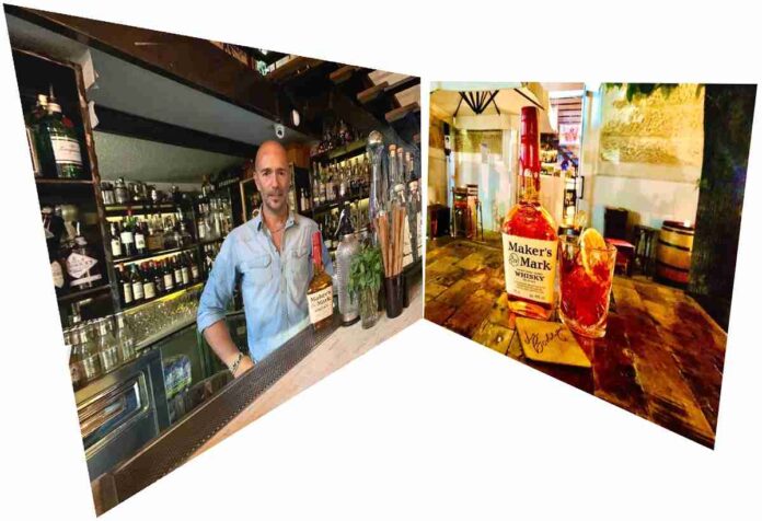 Roberto Gulino De La Bodega Di Cosenza e il suo drink Calabrian Old Fashioned Roberto Gulino De La Bodega Di Cosenza