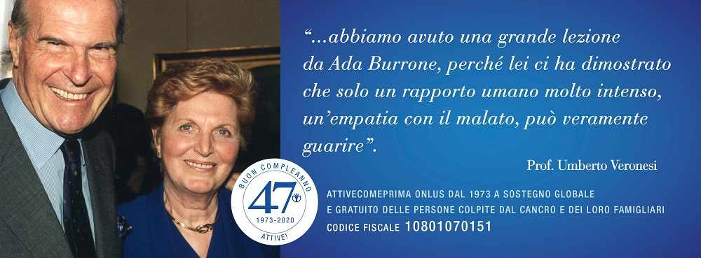 Umberto Veronesi e Ada Burrone
