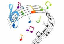 note musicali - pentagramma la musica