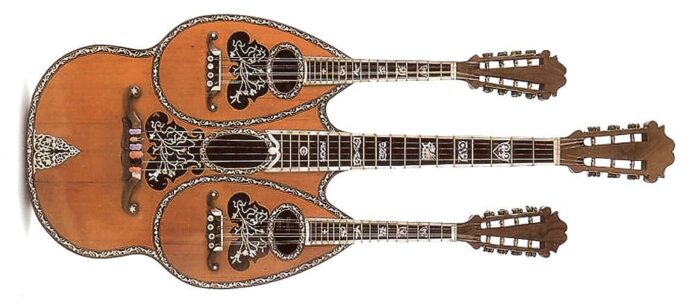 Chitarra due Mandolini Castello