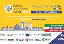 Nasce la Family Economy Week 2020 | 27 28 29 ottobre 2020 Family Economy Week 2020