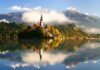 Autunno in Slovenia: Bled, l’isola dei Desideri Slovenia in autunno - Bled - Il Castello, il Lago