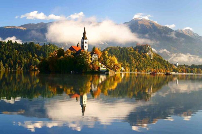 Slovenia in autunno - Bled - Il Castello, il Lago