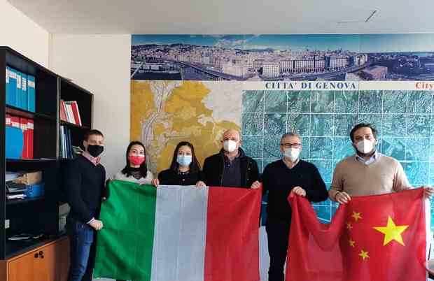 Donazione al Comune di Genova Donazione cal Comune di Genova