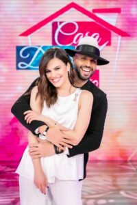 Jonathan Kashanian con Bianca Guaccero