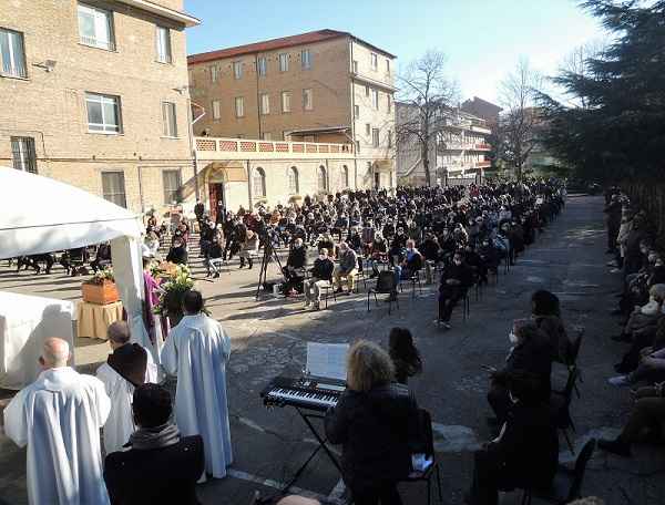 funerali di fr. Vincenzo D'Elpidio