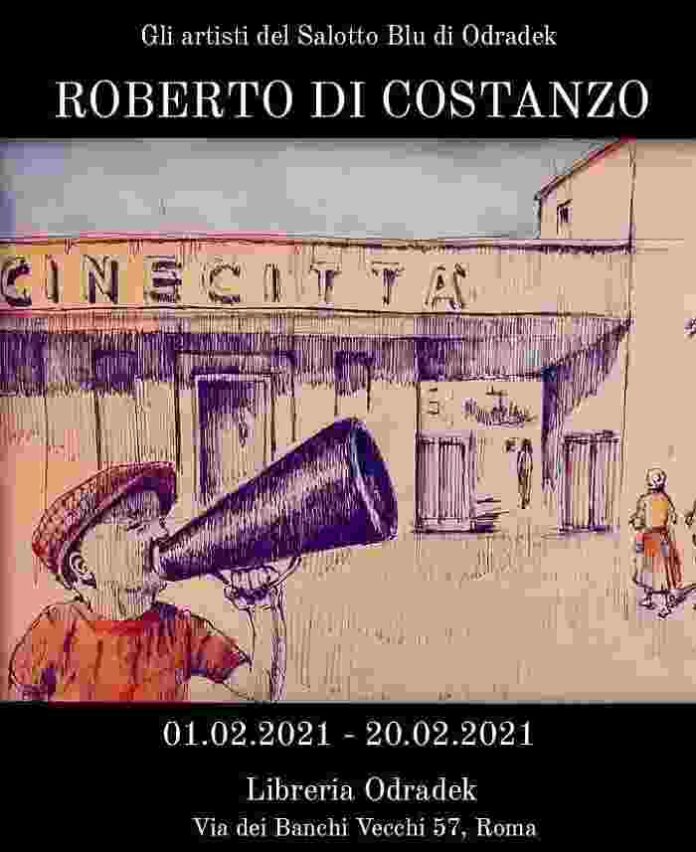 Locandina Il Salotto Blu di Odradek Roberto Di Costanzo