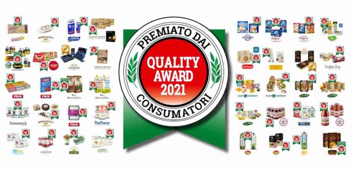 Prodotti QUALITY AWARD 2021