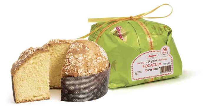 Focaccia Carta Verde di Pasticceria Fraccaro di Castelfranco Veneto