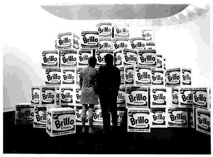 Gianfranco Gorgoni Warhol Show at Pasadena Art Museum California 1973