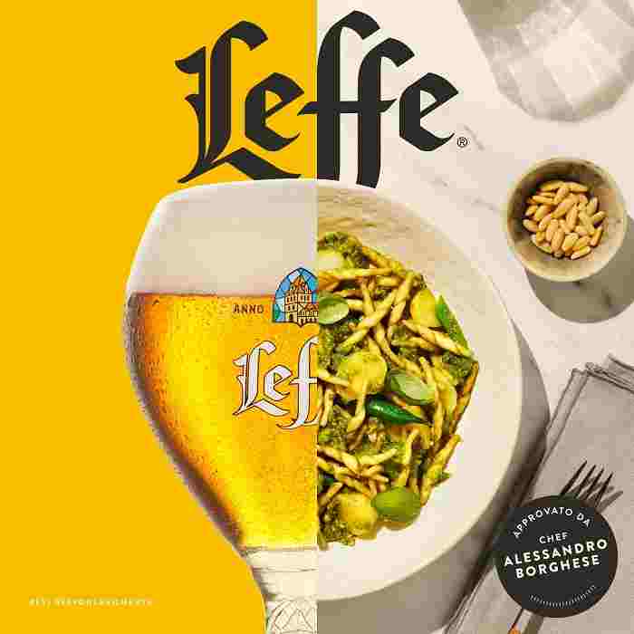 Leffe Raddoppia il gusto Trofie al pesto