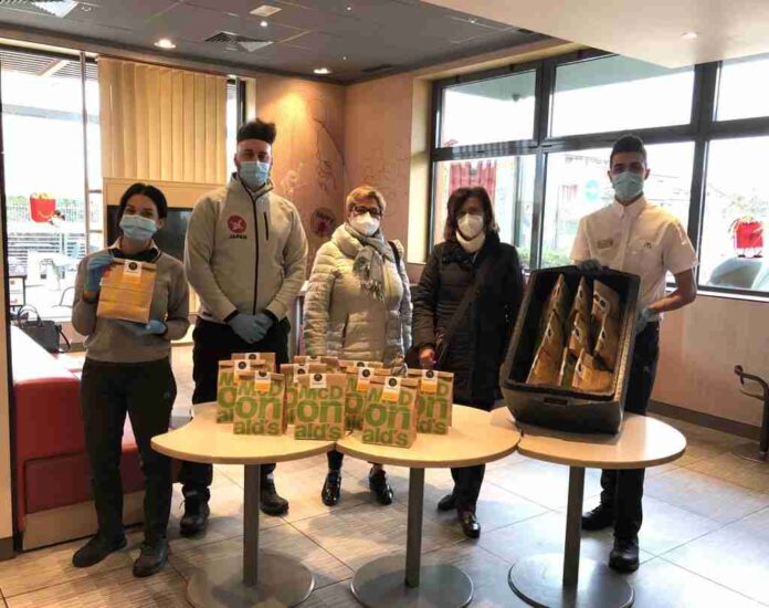 McDonald's Sempre aperti a donare Sedriano