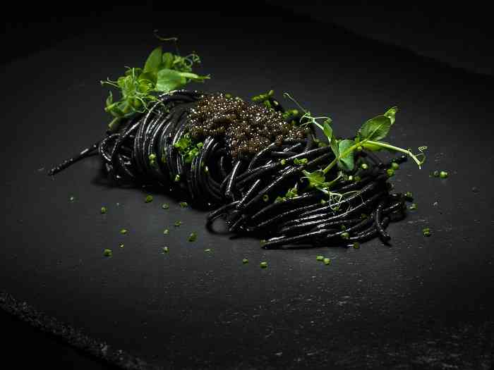 spaghetto caviale